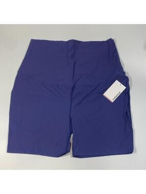 Motherhood Maternity Women’s XL X-large Gray Athletic Purple Shorts Yoga NWT